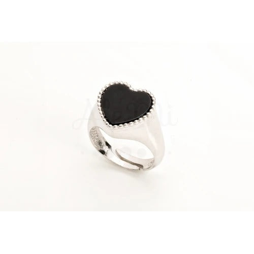 Anello Chevalier Cuore Onice