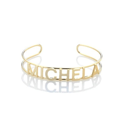 Bracciale Nome Rigido Ottone